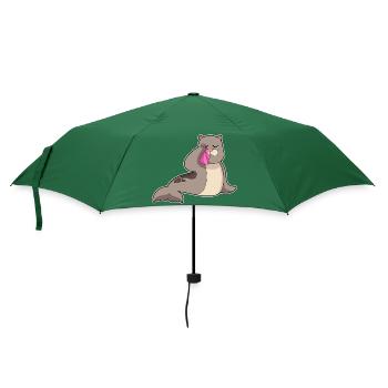 Mouchoir de sceau - Parapluie standard - vert bouteille - Devant