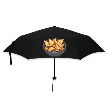 Crunchy Pixels Snack Bowl - Umbrella (small) - black - Front