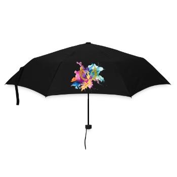 Phönix - Regenschirm (klein) - Schwarz - Vorne