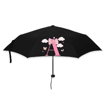 Brief an Pink Clouds - Regenschirm (klein) - Schwarz - Vorne