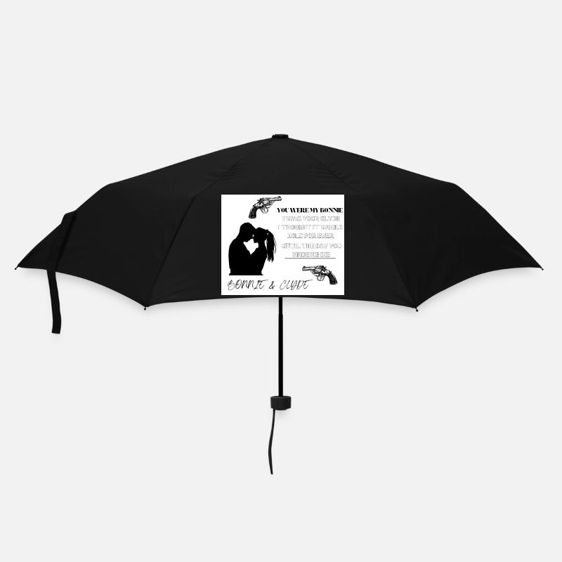 Bonnie&Clyde - Parapluie standard - noir