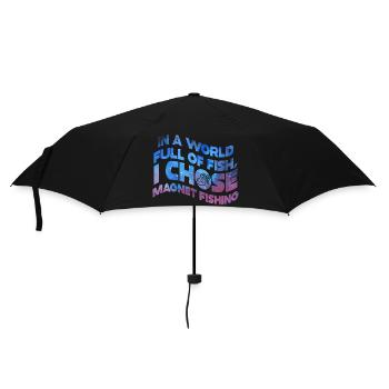 Neodymium Magnet Fishing Magnetic Fisher - Umbrella (small) - black - Front