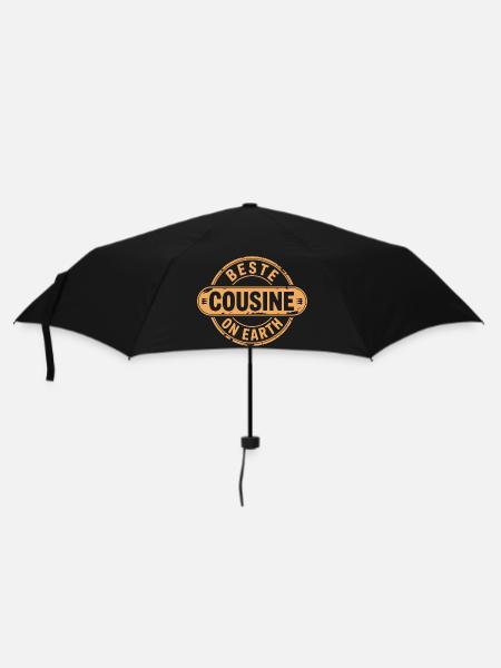 Best cousin - Umbrella (small) - black