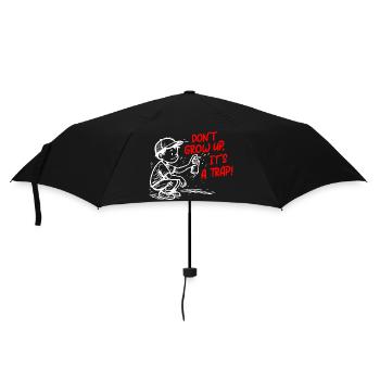 It's a trick - Umbrella (small) - black - Front