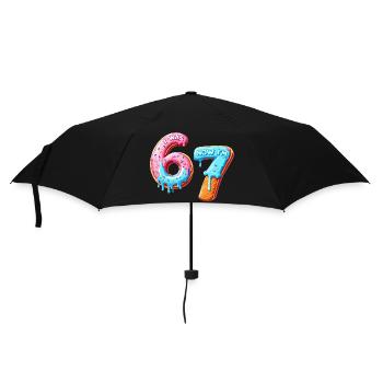 7th Birthday Boy 7 Years Old, I Was 6 Now In 7 - Umbrella (small) - black - Front
