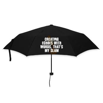 Slam Poetry Guitar Echos - Parapluie standard - noir - Devant