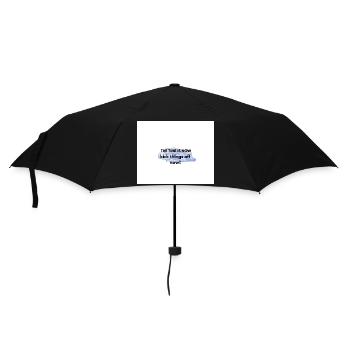 The Time Is Now Kickoff Motivator - Umbrella (small) - black - Front