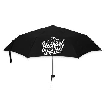 yes and go! Western Script - Umbrella (small) - black - Front