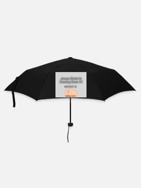 Jesus Christ Is Coming Soon !!! - Umbrella (small) - black