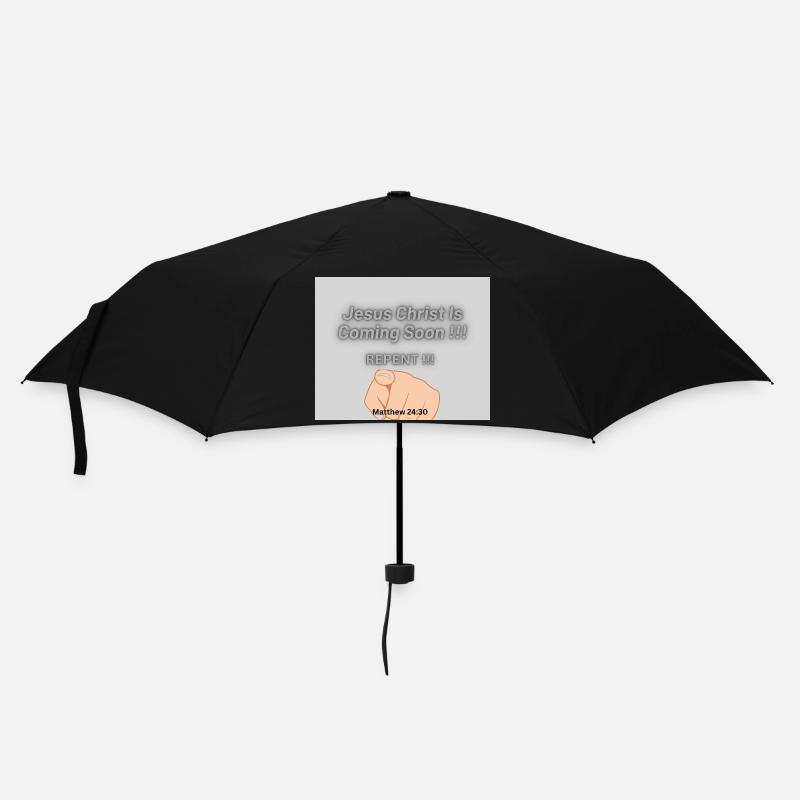 Jesus Christ Is Coming Soon !!! - Umbrella (small) - black