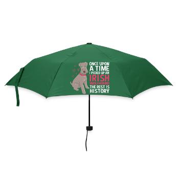 Lévrier irlandais - Parapluie standard - vert bouteille - Devant