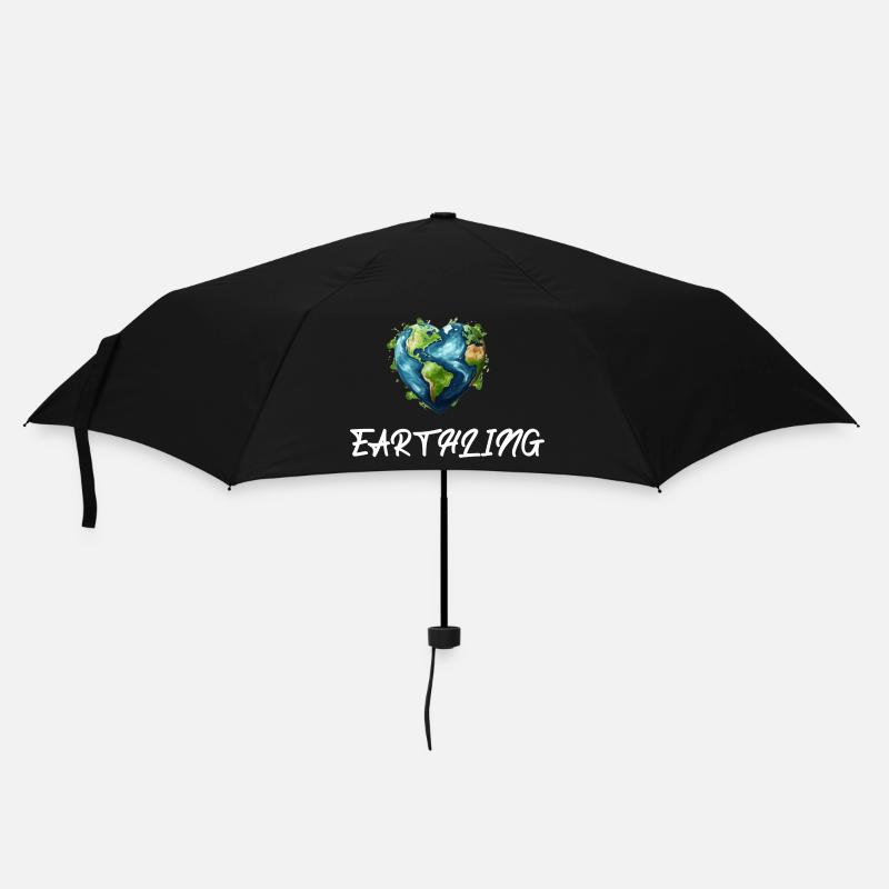 Citoyen terrien du monde - Parapluie standard - noir