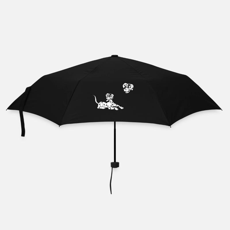 dalmatien - Parapluie standard - noir