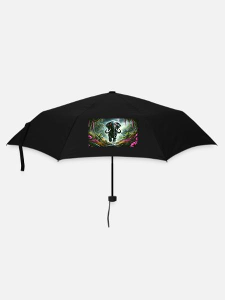 PRIMAL ELEPHANT - Umbrella (small) - black