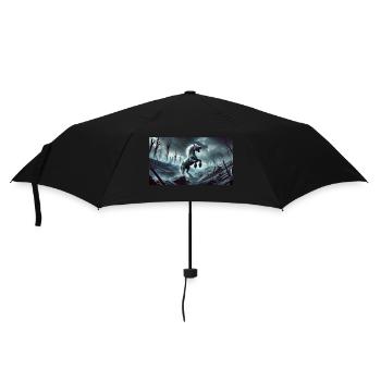 HORSE OF THE APOCALYPSE - Umbrella (small) - black - Front