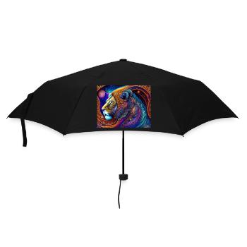 Lion - Umbrella (small) - black - Front
