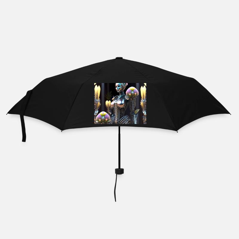 Flower Girl - Umbrella (small) - black