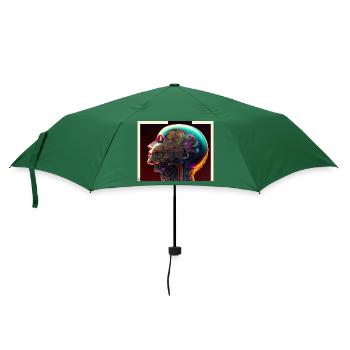 Open thoughts - Umbrella (small) - bottlegreen - Front