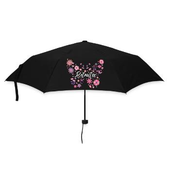 Papillon Jeune Retraitée Femme Retraite - Parapluie standard - noir - Devant