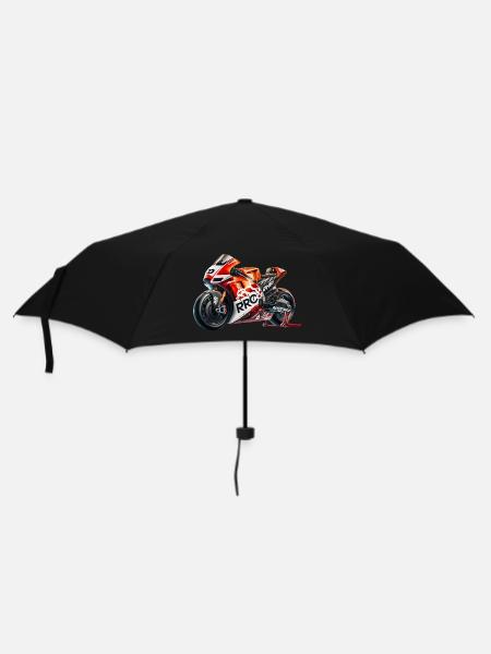 Affichez votre style avec nos logos moto - Parapluie standard - noir