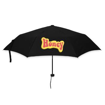 Paroles - Parapluie standard - noir - Devant