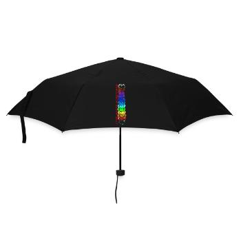 Love Hurts sometimes - Umbrella (small) - black - Front