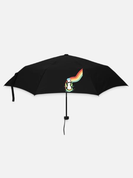 Penguins Slide - Umbrella (small) - black