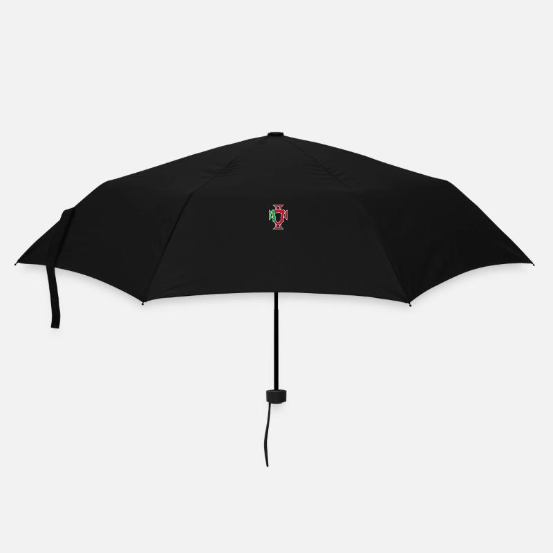 Portugiesisches Emblem - Regenschirm (klein) - Schwarz