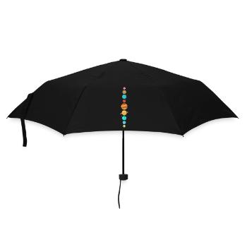 Space Planets Universe Space - Umbrella (small) - black - Front