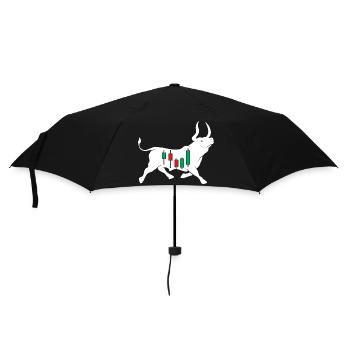 Stock bull - Umbrella (small) - black - Front