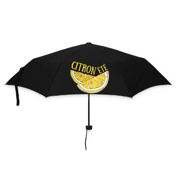 citron été - Parapluie standard - noir - Devant
