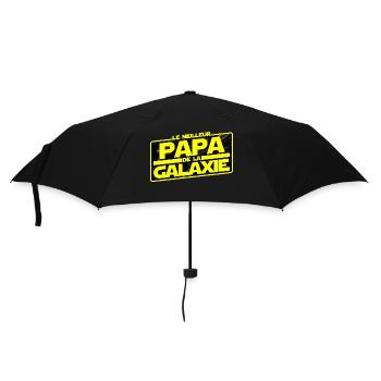 Le Meilleur Papa de la Galaxie - Parapluie standard - noir - Devant