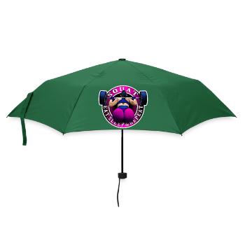 Squat, Eat, Sleep & Repeat. - Parapluie standard - vert bouteille - Devant