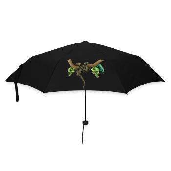 Anaconda, the funny snake - Umbrella (small) - black - Front