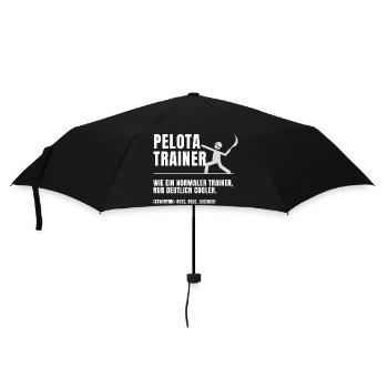 Pelota Trainer Definition - Regenschirm (klein) - Schwarz - Vorne