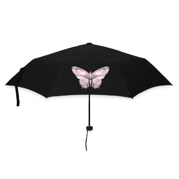 Un papillon céleste de nuages délicats - Parapluie standard - noir - Devant