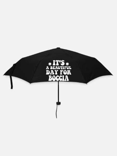 Boccia player Clothing with bocce balls Boccia - Umbrella (small) - black