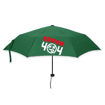 Error 404 Not Found - Umbrella (small) - bottlegreen - Front
