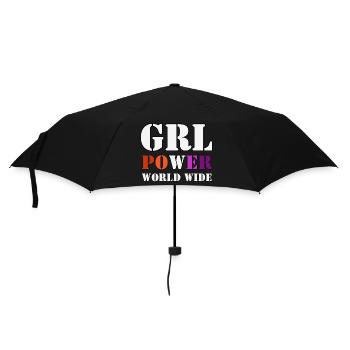 Le pouvoir des filles - Parapluie standard - noir - Devant