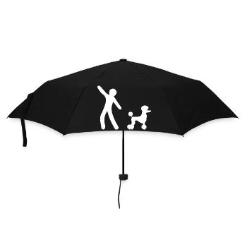 Dancing Dance Music - Umbrella (small) - black - Front