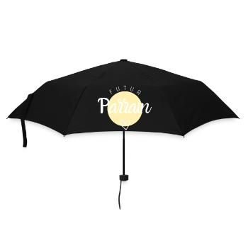 Futur parrain - Parapluie standard - noir - Devant