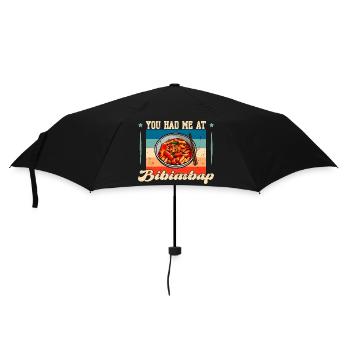 Bibimbap Rice Scrambled Eggs Asian Gerischt Korea Kimc - Umbrella (small) - black - Front