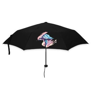 Chrome Clouds - Umbrella (small) - black - Front