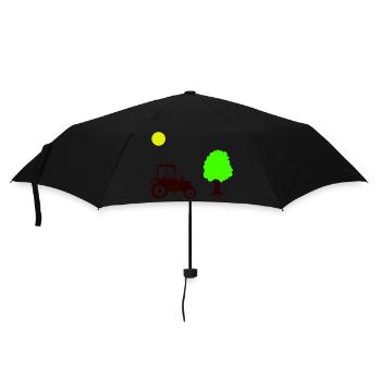 Tractor 1 - Umbrella (small) - black - Front