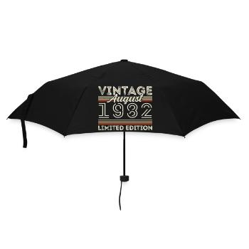 Août 1982 Légende depuis Août 1982 Millésime 1982 - Parapluie standard - noir - Devant
