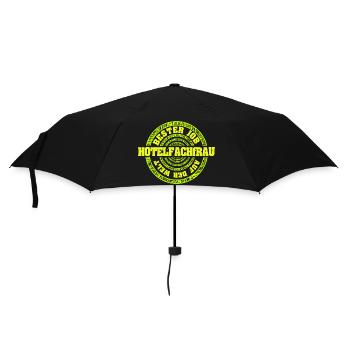 Directeur d’hôtel en tant que travail - Parapluie standard - noir - Devant