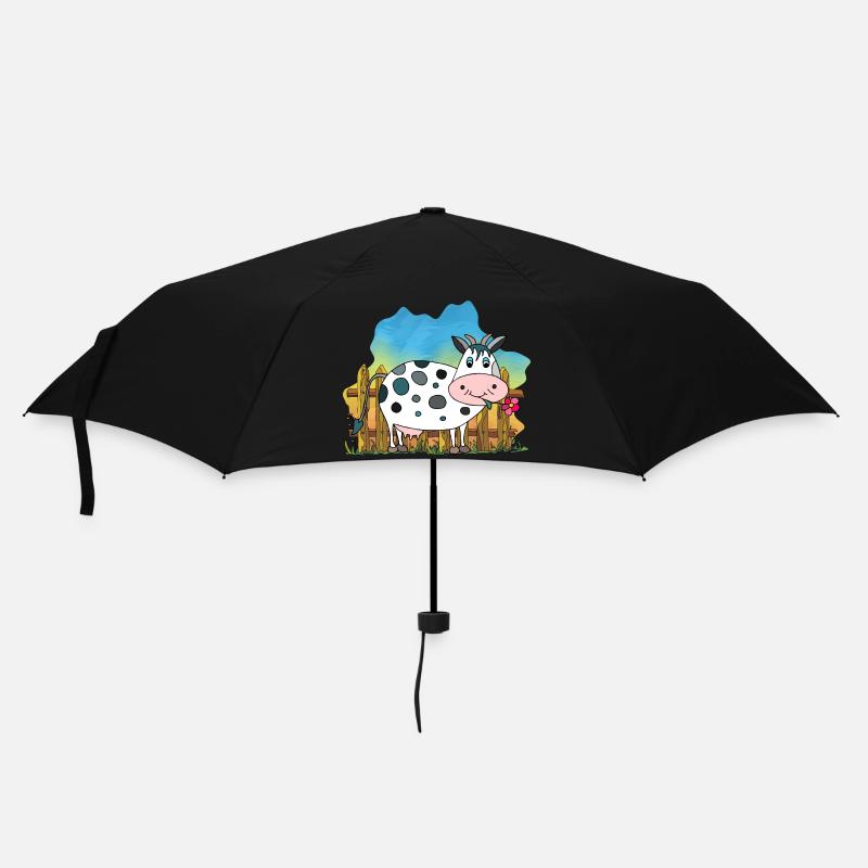 Vache - Parapluie standard - noir