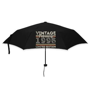 February 1996 Anniversary Gift - February 1996 - Umbrella (small) - black - Front