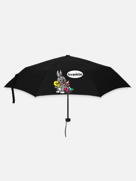 Black have an egg cellent easter - Umbrella (small) - black