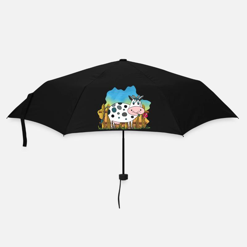 Cow - Umbrella (small) - black